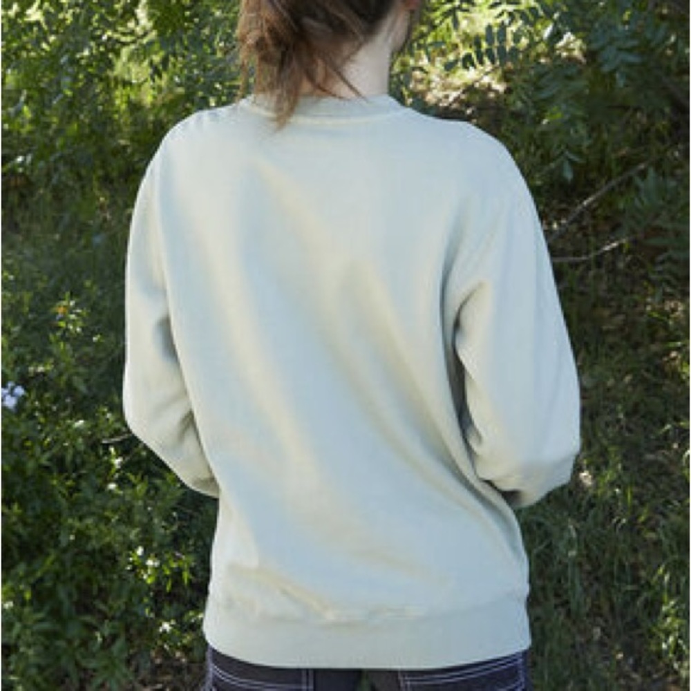 John Galt Cowboy Western Crew Neck Sweatshirt Pullover Top Rodeo Brandy Melville - Picture 10 of 10